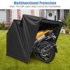 Outdoor Motorcycle Shelter Waterproof Motorbike Storage Tent with Cover